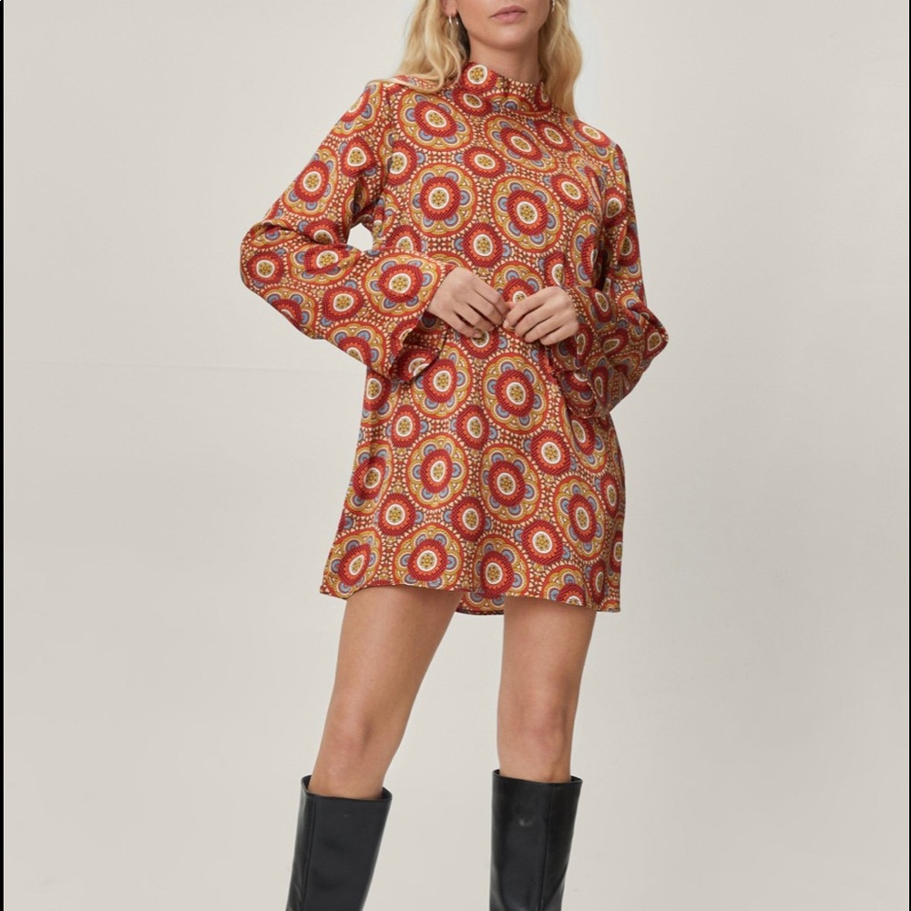 Retro Mini Dress